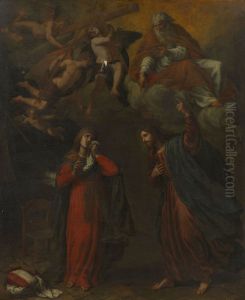 Christ Taking Leave of his Mother and Foretelling his Passion by Alessandro Turchi
