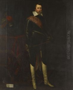 Ernst von Mansfeld (1585-1626) by Daniel Mijtens
