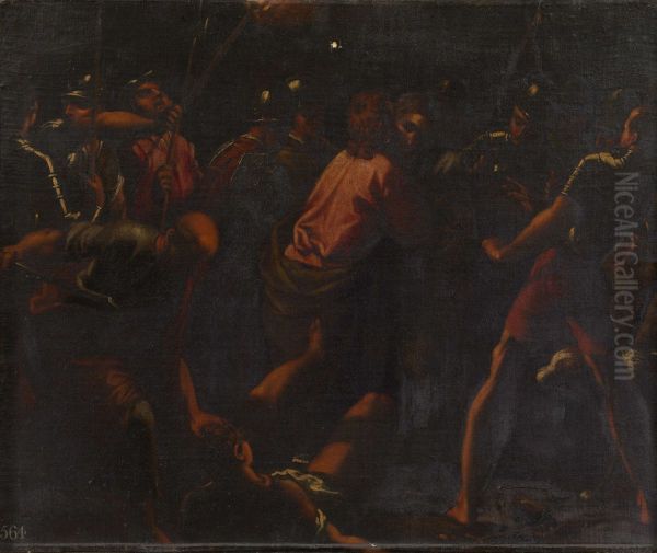 The Betrayal of Christ - view 1