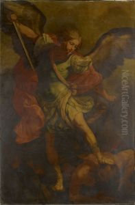 Saint Michael the Archangel Slaying the Dragon