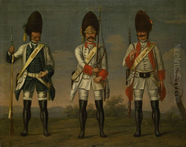 Grenadiers, Infantry Regiments 'Los Rios', 'Waldeck' and 'Wurmbrand' - view 1