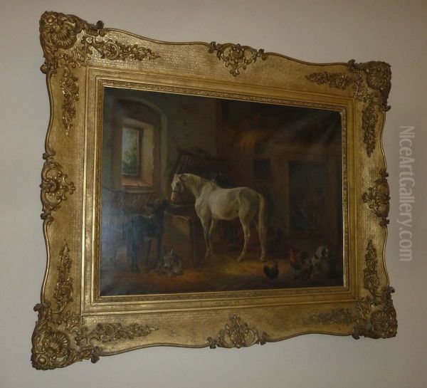 Interior of a Stable - view 1