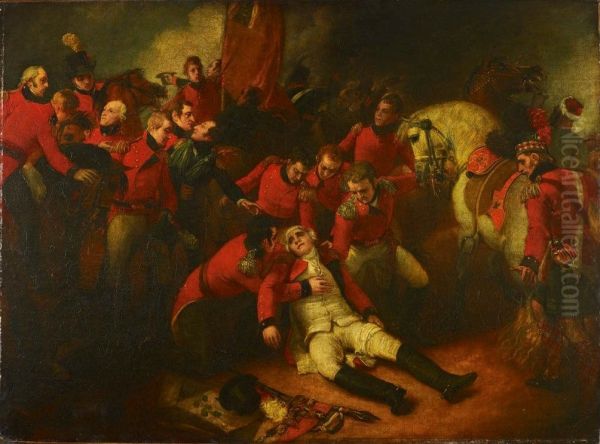 Sir Ralph Abercromby (1734-1801) at the Battle of Alexandria - view 1