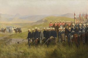 The Finding of the Body of Prince Louis Napoleon (1856-79)