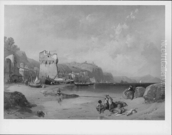 A View of Vietri in the Gulf of Salerno - view 1