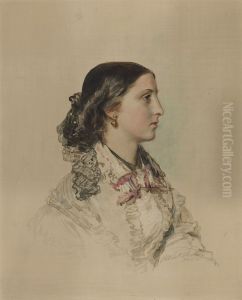 Emily Cathcart (1834-1917) by Franz Xavier Winterhalter