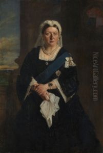 Queen Victoria (1819-1901) by Baron Heinrich von Angeli