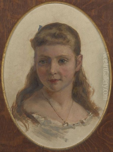 Princess Alix of Hesse, later Alexandra Feodorovna, Tsarina of Russia (1872-1918), when a child - view 1