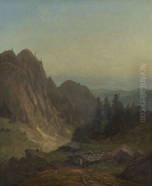 A View in the Tyrol - view 1