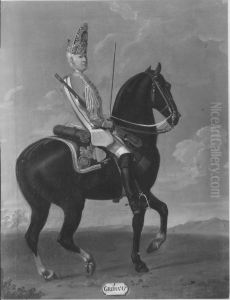 Private, 1st Troop of Horse Grenadier Guards, 1751 by David Morier