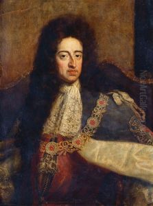 Guilherme III em trajes da Ordem da Jarreteira by Godfrey Kneller