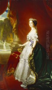 Eugenie, Empress of the French (1826-1920) by Franz Xavier Winterhalter