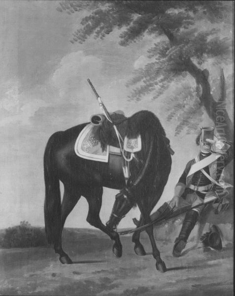 Private, Regiment of Dragoons "Trips von Bergh" (?) (Dutch) - view 1