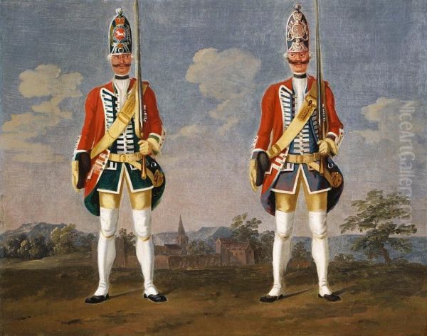 Grenadiers, Infantry Regiments 9B 'Borch' and 12B 'Brunck' - view 1
