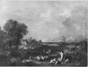 Landscape with a Shepherd and his Flock