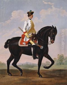 Private, Regiment of Horse 3A 'Wrede' by David Morier