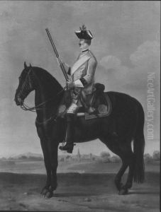 Private, Regiment of Horse 2A "Montigny" by David Morier