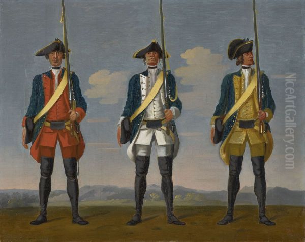 Privates, Austrian (?) "Vrei-Compagnien" - view 1