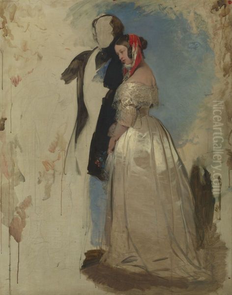 Study for "Windsor Castle in Modern Times" - view 1
