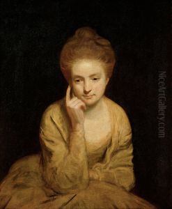 Bildnisstudie einer jungen Dame by Of Sir Joshua Reynolds