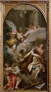 Vision of St. Teresa of Avila by Sebastiano Ricci