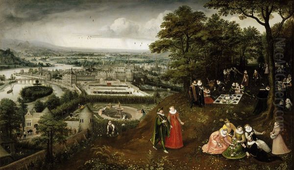 Spring Landscape (Representation of the month of May) - view 1