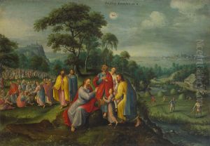 Feeding the Five Thousand (July) by Marten van Valckenborch