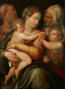 Heilige Familie by Giorgio Vasari