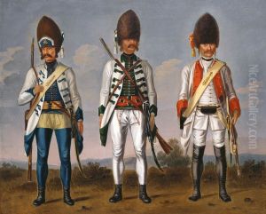 Grenadiers, Hungarian Infantry Regiments 'Haller', 'Bethlen' and an Unidentified Infantry Regiment. Grenadiers, Hungarian Infantry Regiments 'Haller', 'Bethlen' and an Unidentified Infantry Regiment.