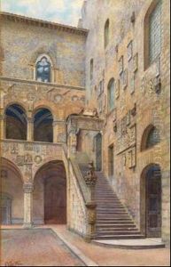 Cortile Del Bargello by Adriano Cecchi