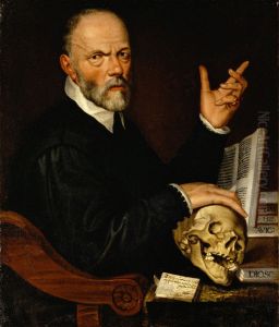 Der Arzt Carlo Fontana by Bartolomeo Passarotti