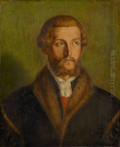 Portrait of a bearded man by Georg Pencz