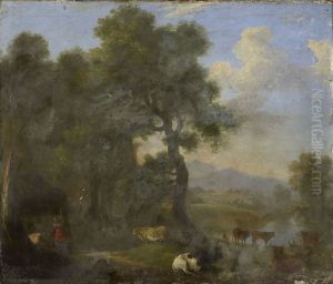 Landscape with Cattle Landscape with Cattle
