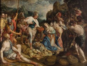David und Abigail by Frans Pourbus the Elder