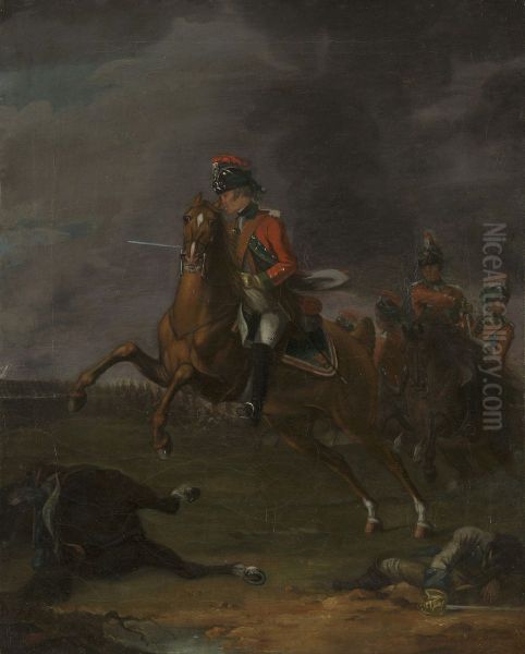 Battle Scene, 15th Light Dragoons - view 1