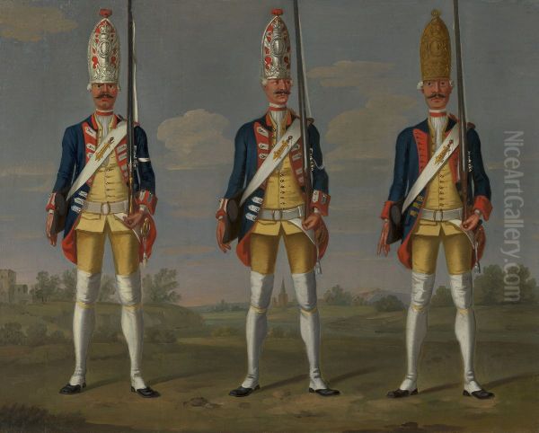 Grenadiers, Infantry Regiments "Stammer", "Tunderfeld" and "Both" - view 1