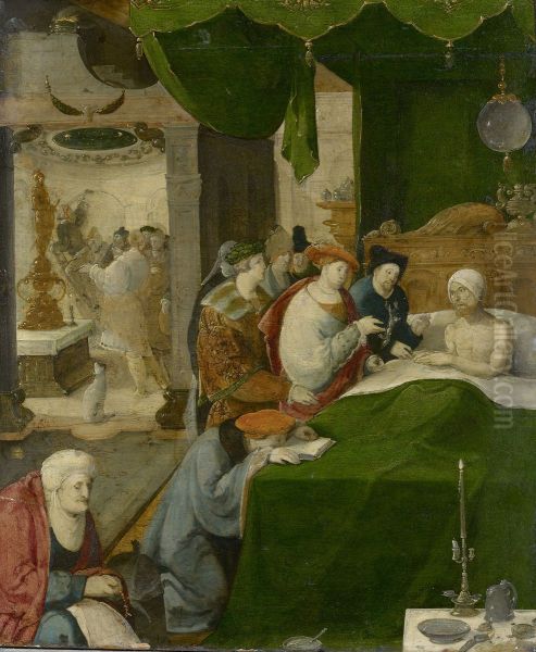 The Conversion of Cromatius by Saint Sebastian - view 1