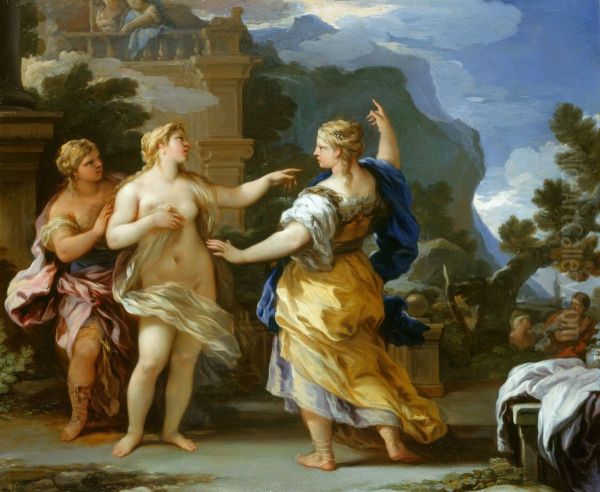 Venus Punishing Psyche with a Task - view 1