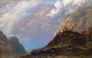 Loch Carron, Scotland by Gustave Dore