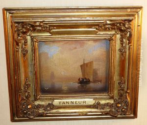 Evening- View at sea by Philippe Tanneur