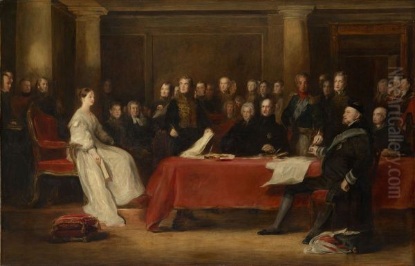 The First Council of Queen Victoria - view 1