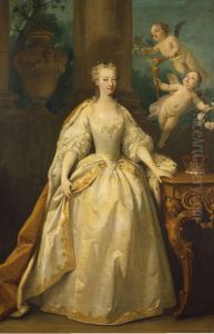 Portrait ofAnne, Princess Royal and Princess of Orange(1709-1759) by Jacopo Amigoni