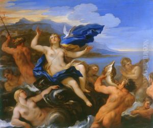 Venus Learns of Cupid's Plight by Luca Giordano