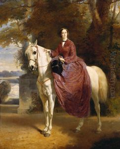 Eugenie, Empress of the French (1826-1920) by Charles-Edouard Boutibonne