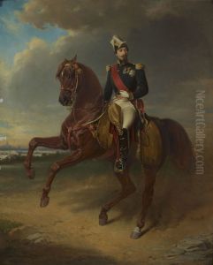 Portrait equestre de Napoleon III