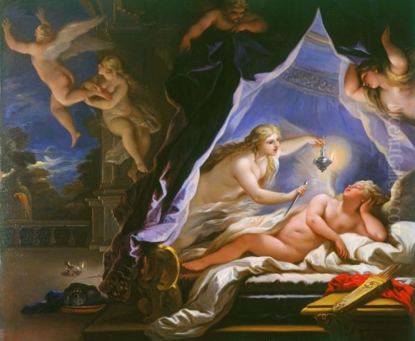 Psyche Discovering the Sleeping Cupid - view 1