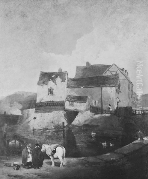 Old Houses at Shrewsbury - view 1
