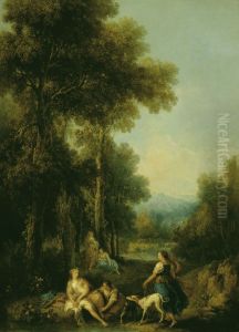 Landscape with Diana and the Chase by Francesco Zuccarelli