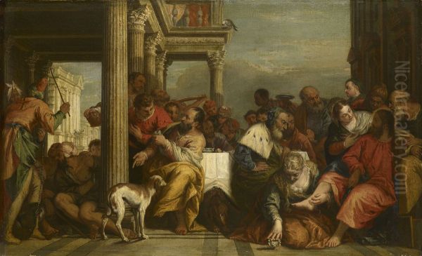 The Feast in the House of Simon - view 1