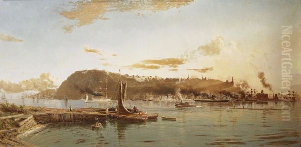 Quebec from Pont Levis - view 1